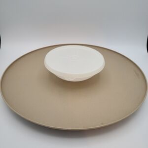 Vintage Tupperware Dip-N-Serve Snack Tray
